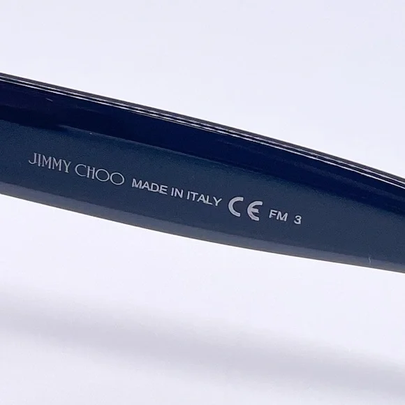 NEW JIMMY CHOO SUNGLASSES JIMMY CHOO JAN/S 807 BLACK WOMEN’S EYEWEAR JIMMY CHOO - Picture 11 of 12